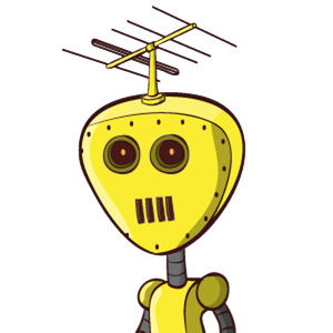 Image de profil d'un robot